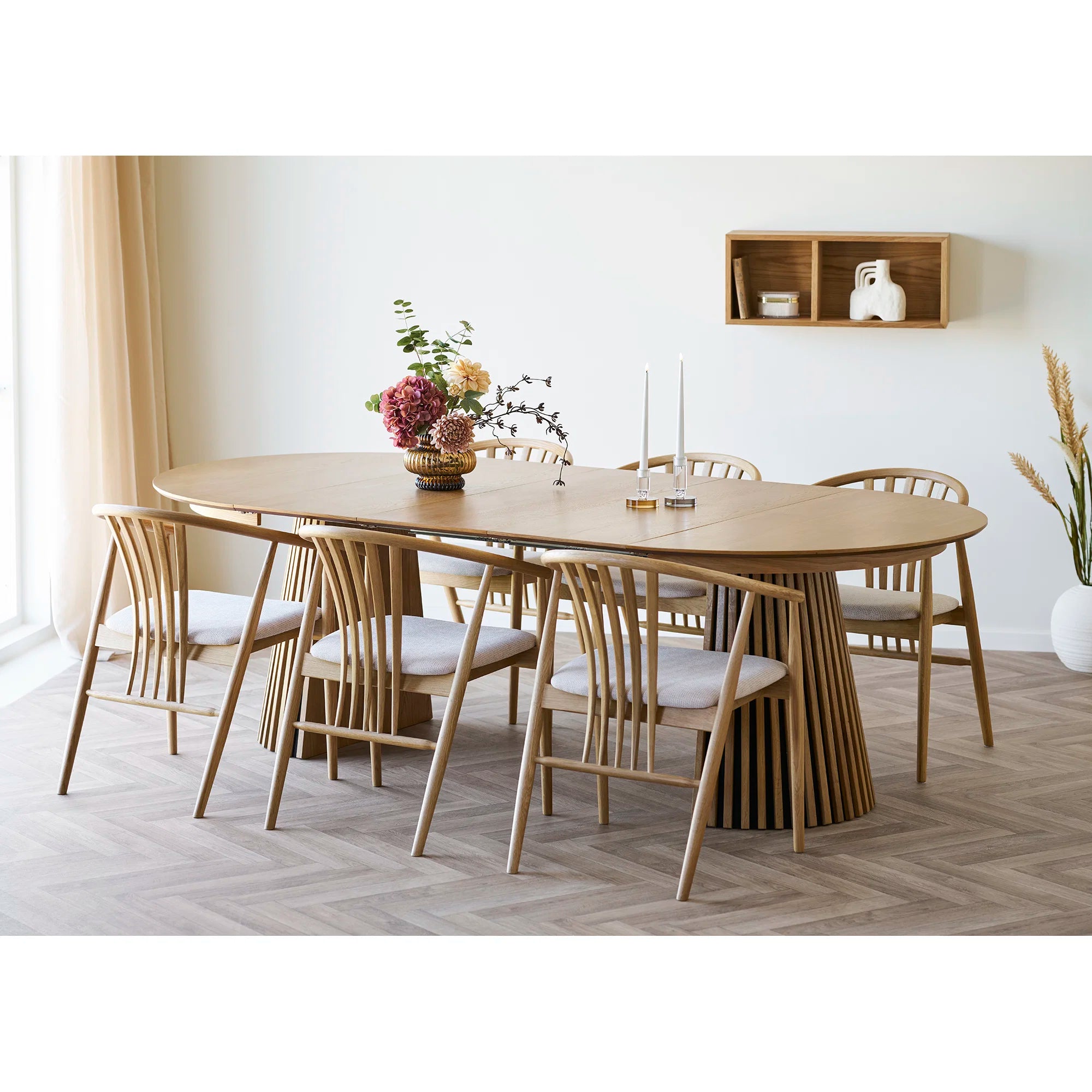 Eettafel Jakarta Uitschuifbaar - 3 Varianten