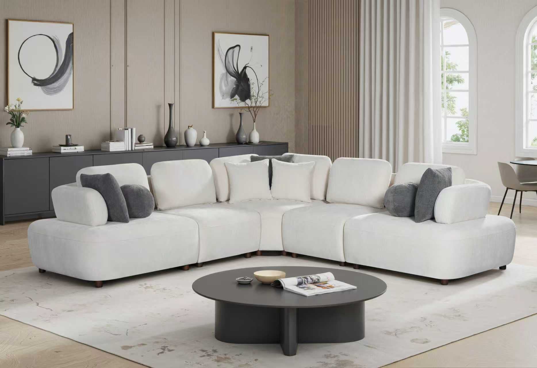 Verona Lounge – Modulair Comfort met Elegante Vormgeving