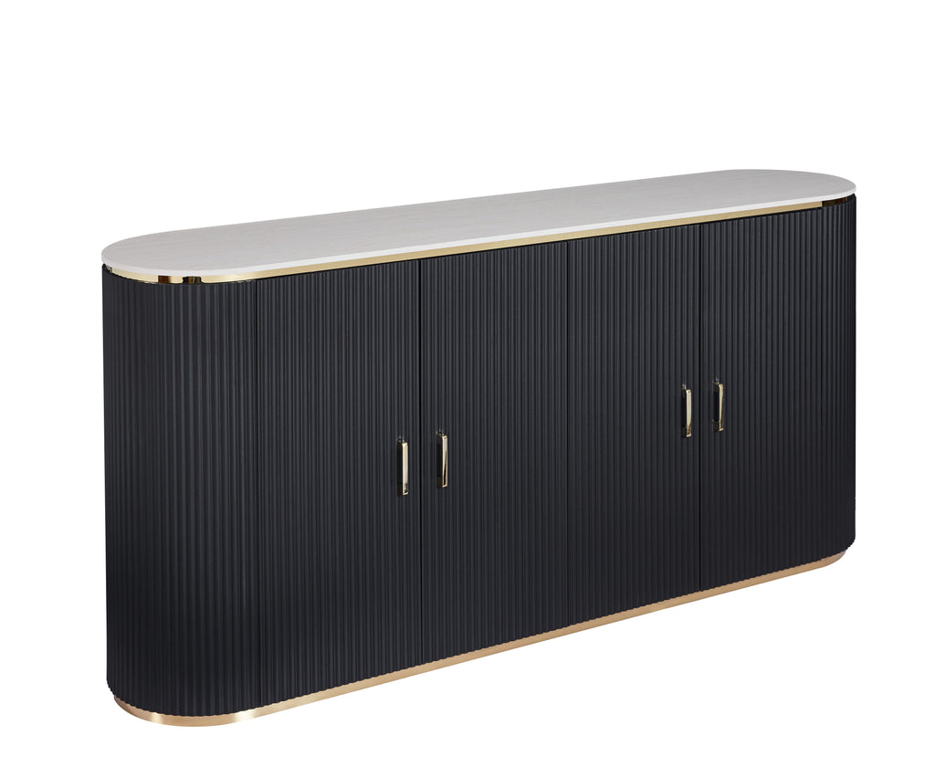 Aurelio Noir Luxe Buffetkast