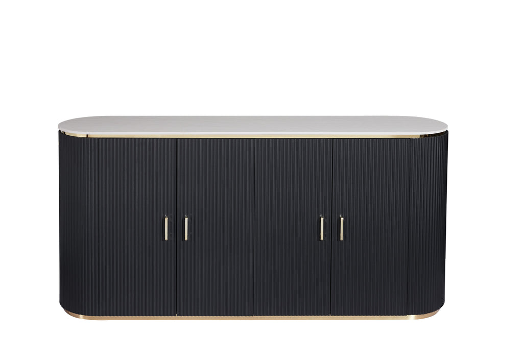 Aurelio Noir Luxe Buffetkast