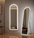 LED SPIEGEL 50x160 CM – STIJLVOL MET GEBOGEN DESIGN