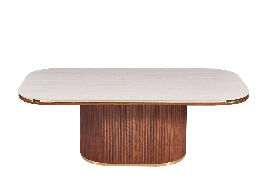 Hermosa Walnut Luxe Salontafel
