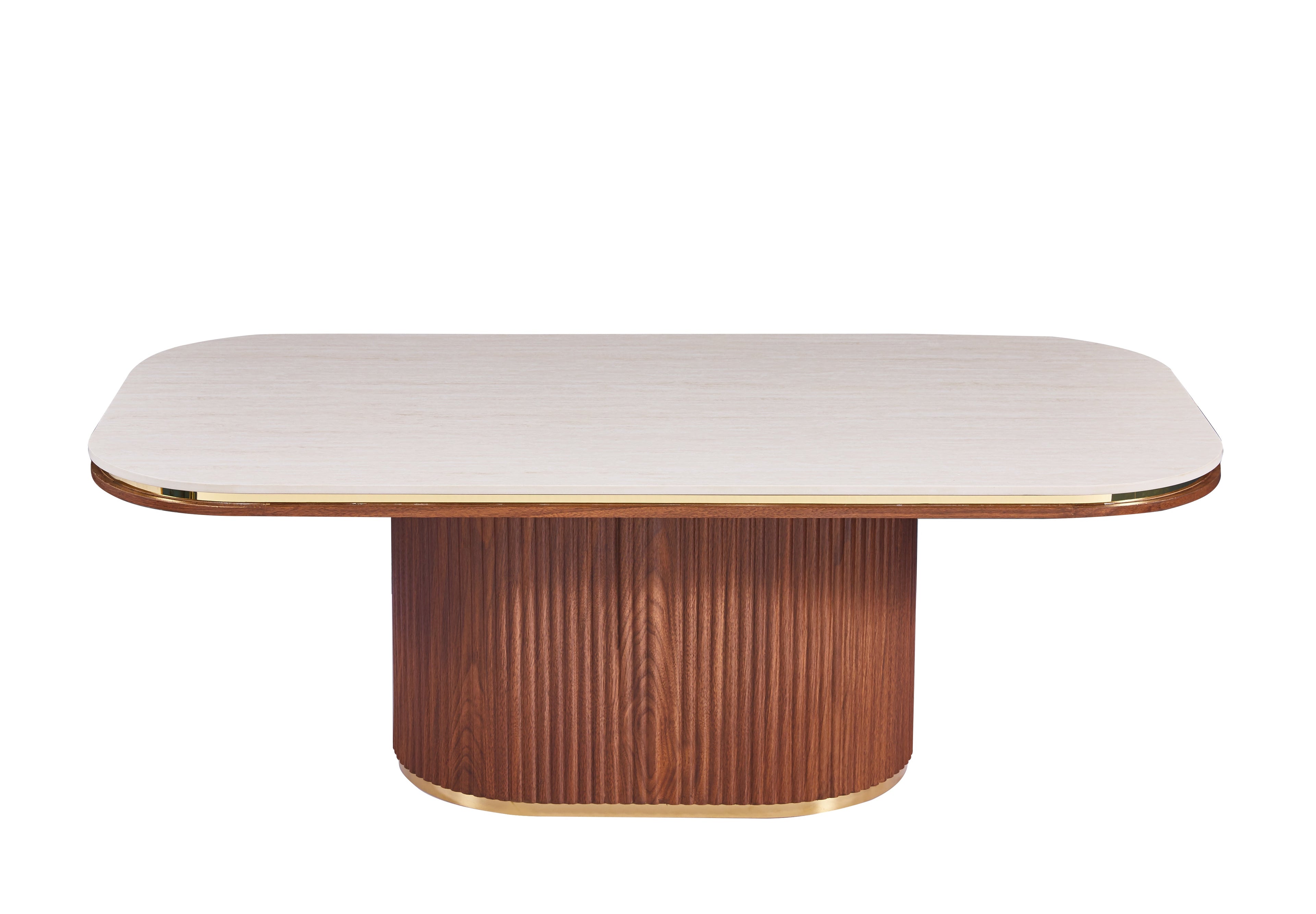 Hermosa Walnut Luxe Salontafel
