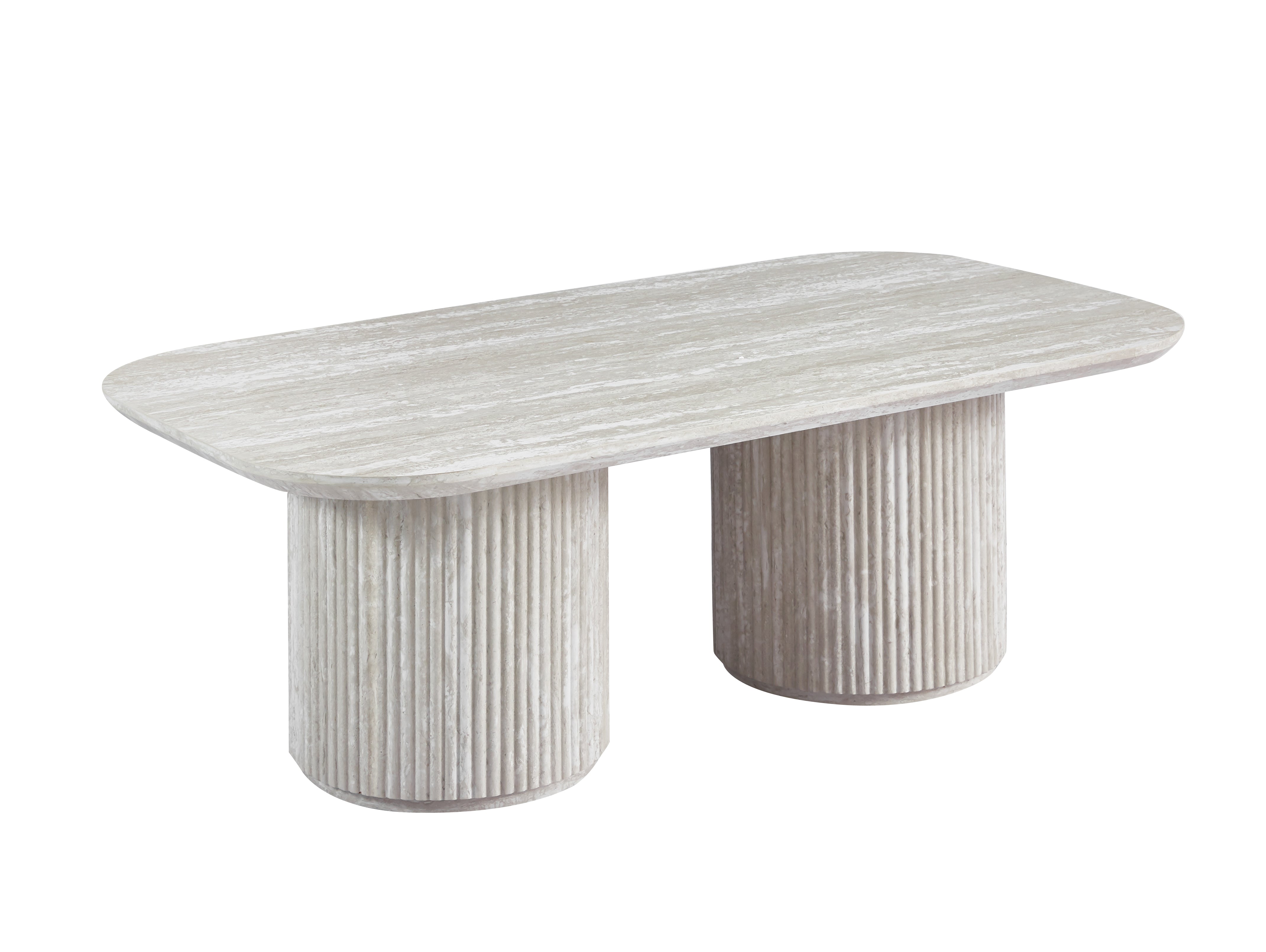 Hawai Travertin Oak Salontafel