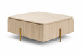 Salontafel carre  – Kennedy cream