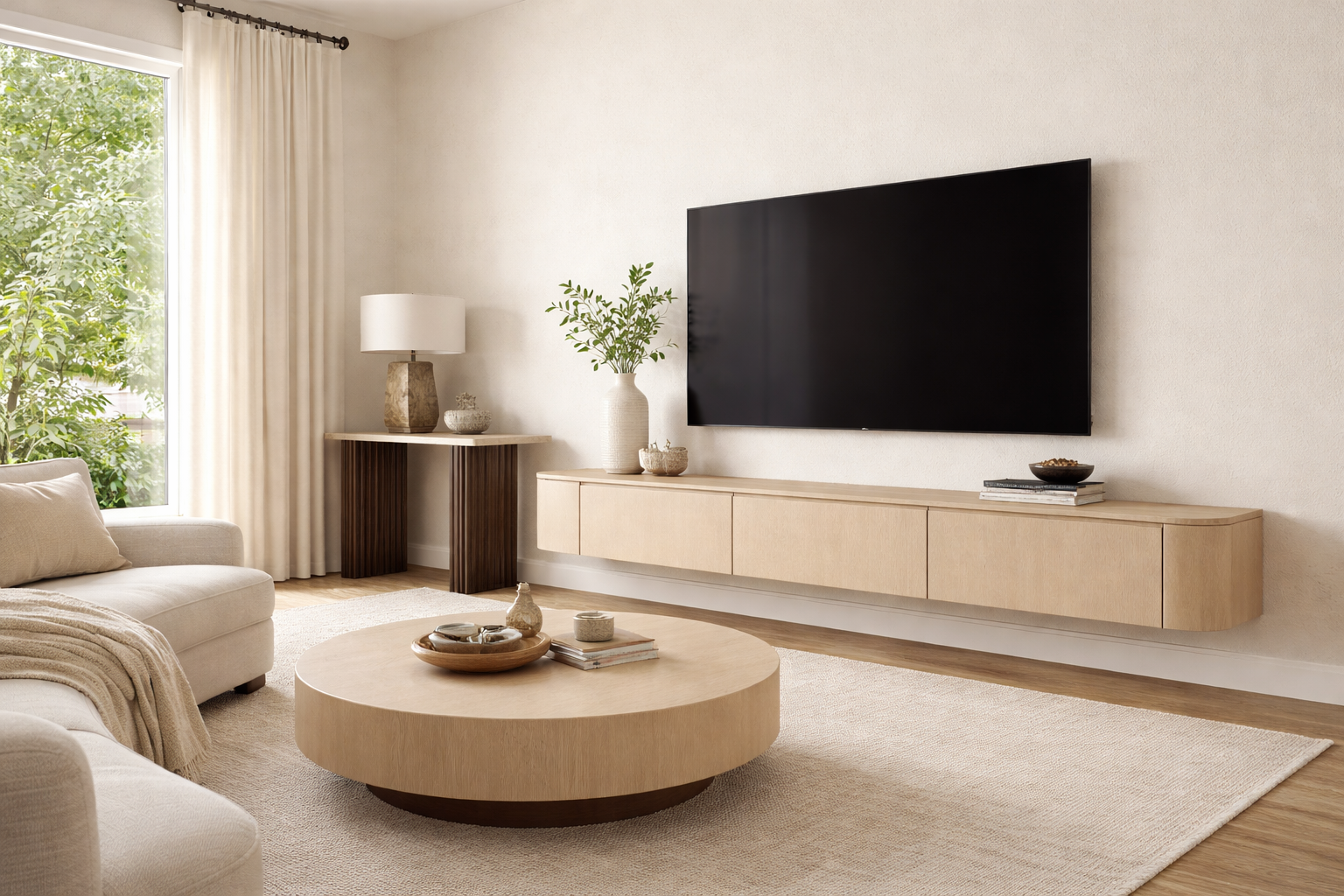 TV-meubel Okayama– Minimalistisch design met maximale rust