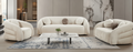 Nomea – Luxe Lounge Set in Crèmekleurige Bouclé