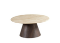KIMBERLY BROWN CT 110 Ø FLINTSTONE FAUX MARBLE TOP