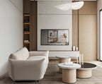 Marseille 3-Zitsbank – 255 x 70 x 100 cm – Elegant Beige met Diepe Zit