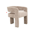 Onix Chair - Organisch Japandi Design in Bruin, Taupe of Crème