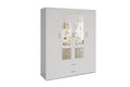 Kledingkast Urban 160 cm - 3 Varianten