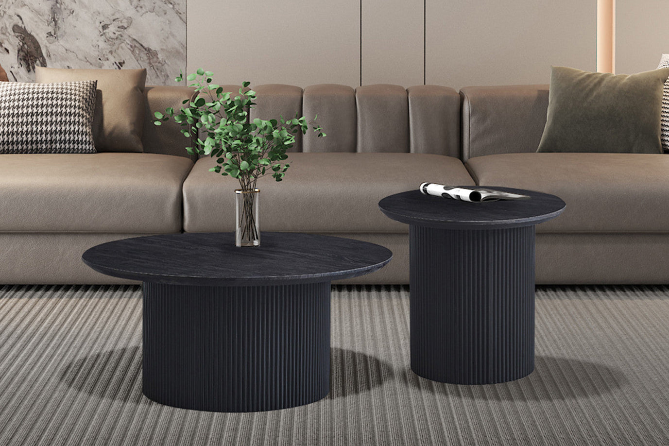 Salontafel Accra Rond - 3 Varianten