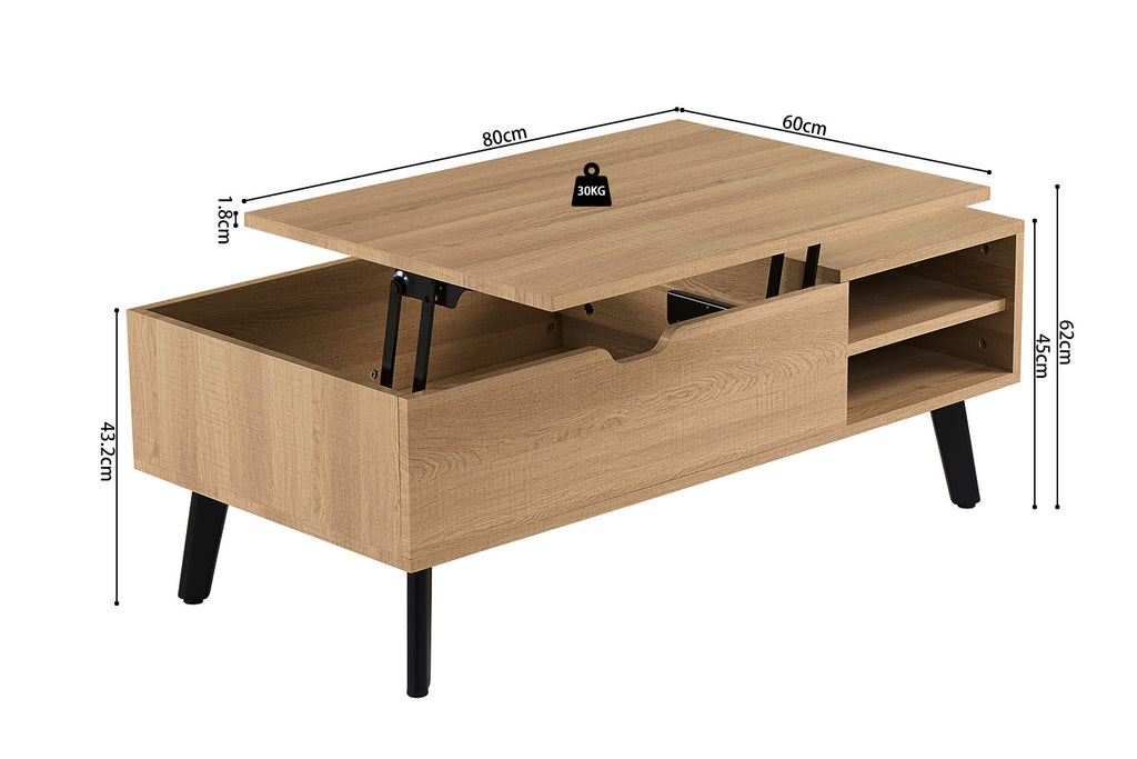 Salontafel Logan Lift-top