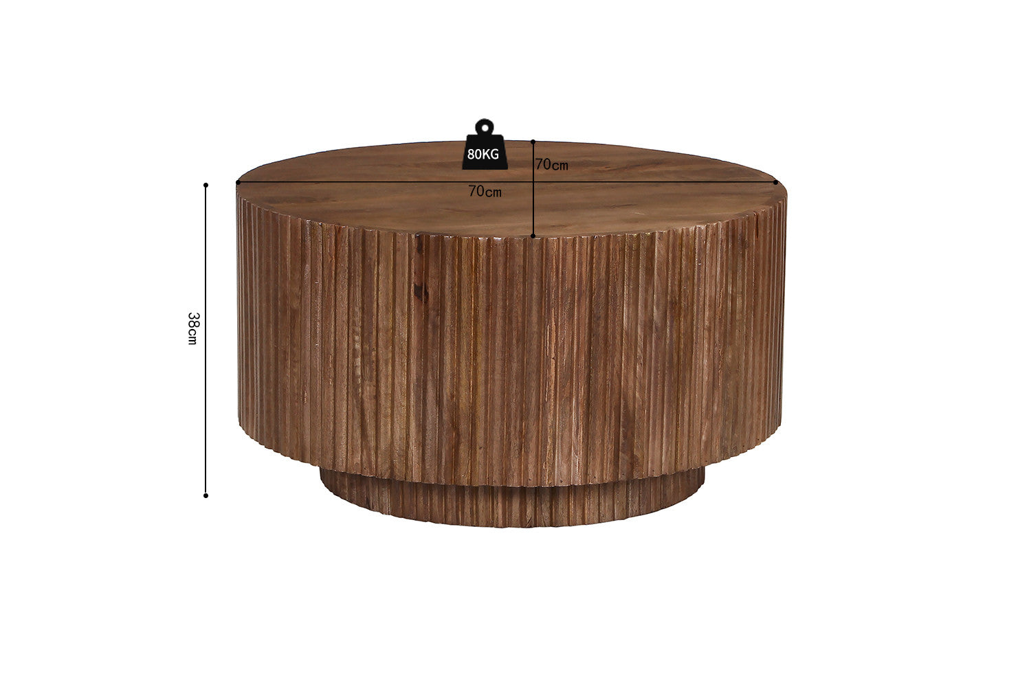 Salontafel Jorik Rond