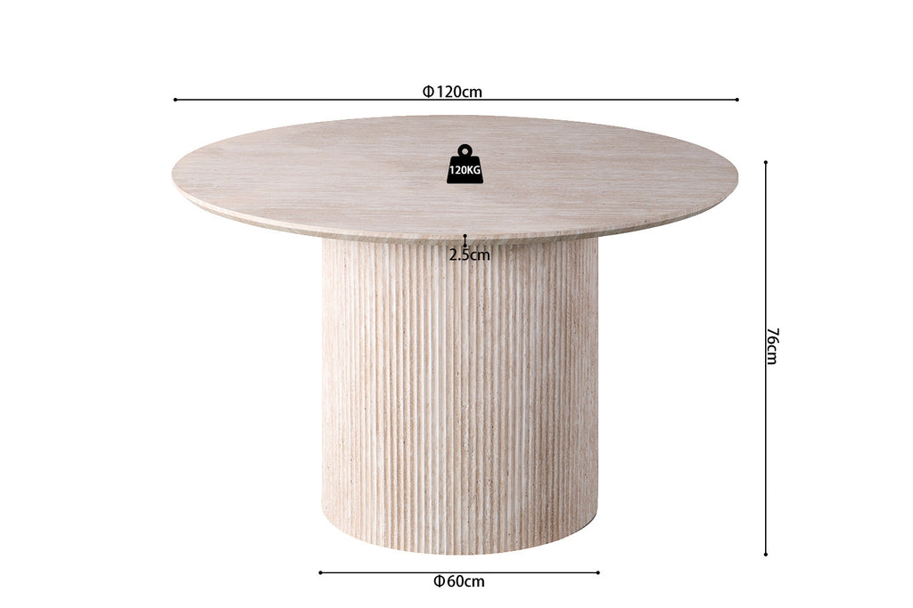 Eettafel Accra Rond