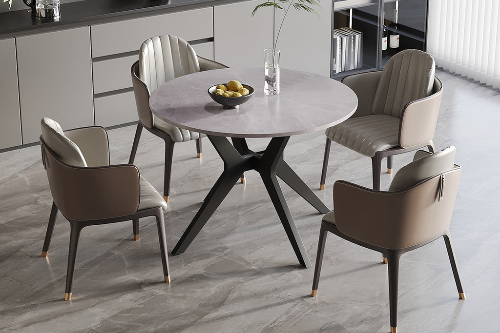 Eettafel Nero Rond