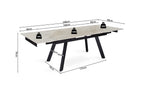 Eettafel Elian Uitschuifbaar - 3 Varianten