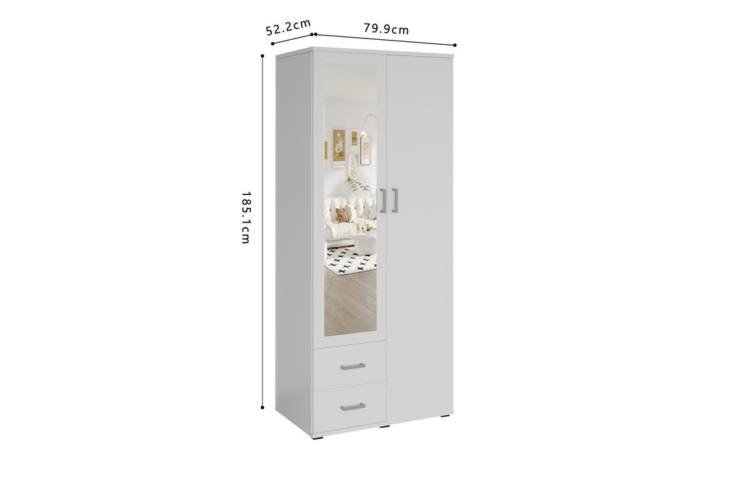 Kledingkast Urban 80 cm - 3 Varianten