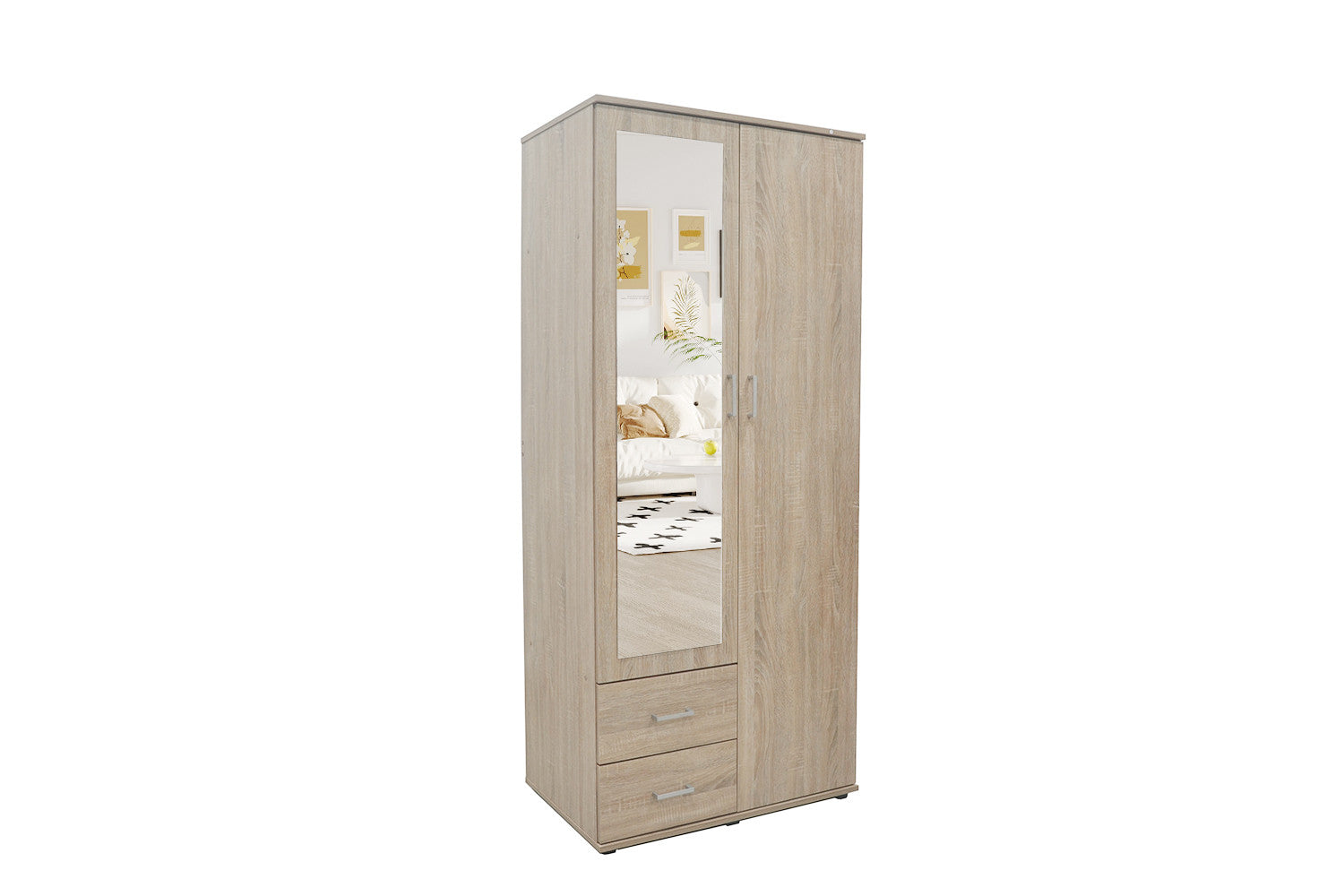 Kledingkast Urban 80 cm - 3 Varianten