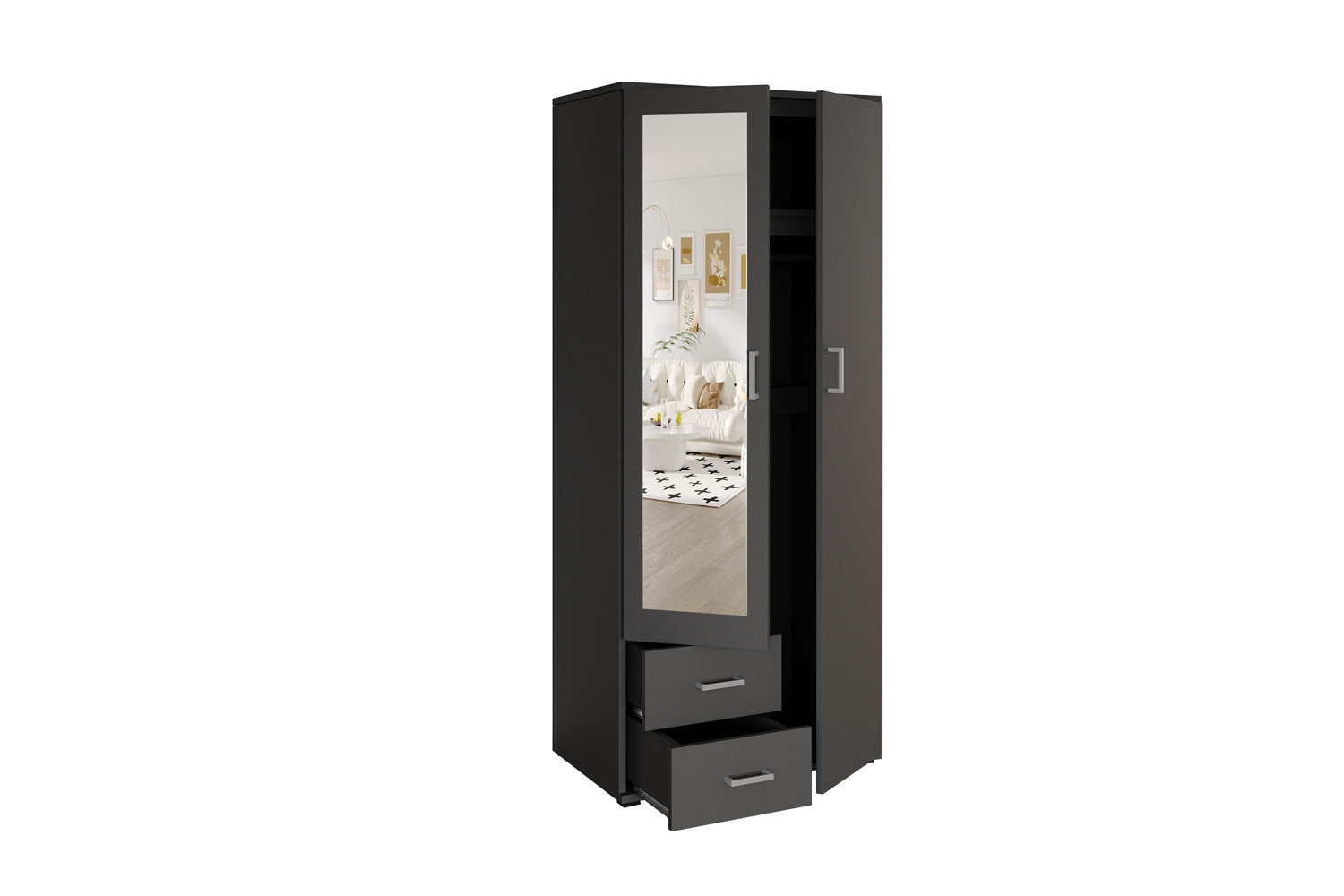 Kledingkast Urban 80 cm - 3 Varianten