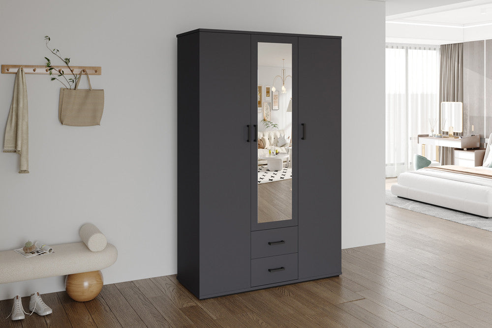 Kledingkast Urban 120 cm - 3 Varianten