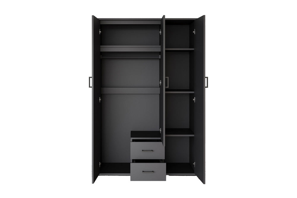 Kledingkast Urban 120 cm - 3 Varianten