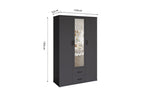 Kledingkast Urban 120 cm - 3 Varianten