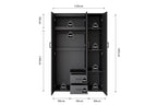 Kledingkast Urban 120 cm - 3 Varianten