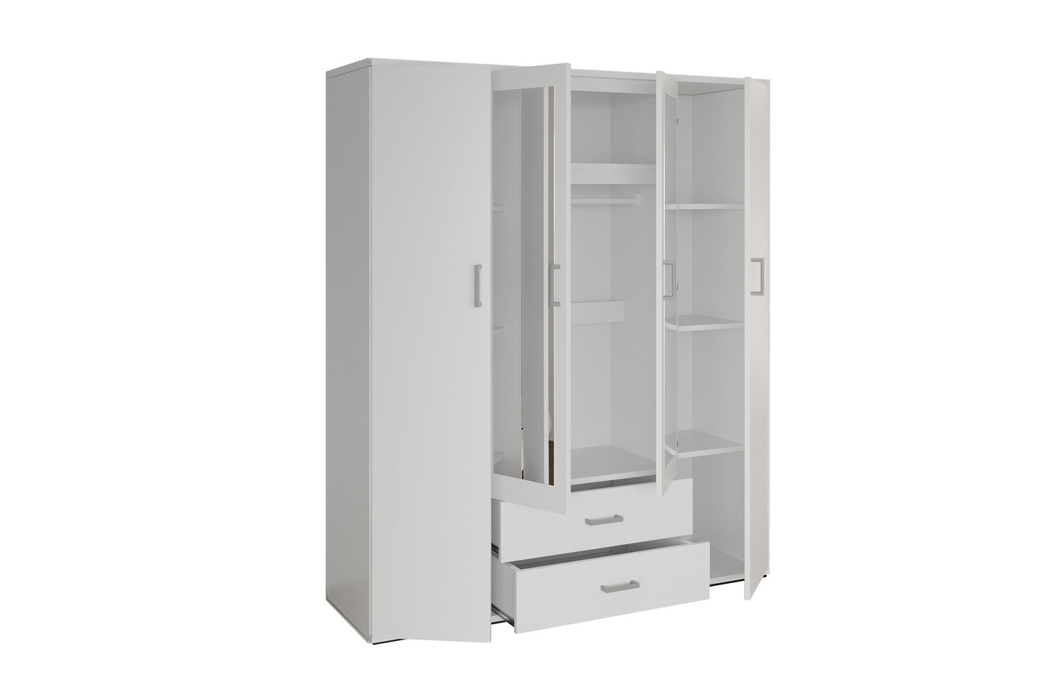 Kledingkast Urban 160 cm - 3 Varianten