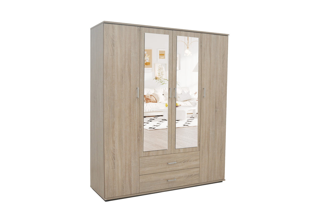 Kledingkast Urban 160 cm - 3 Varianten