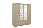Kledingkast Urban 160 cm - 3 Varianten