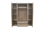 Kledingkast Urban 160 cm - 3 Varianten