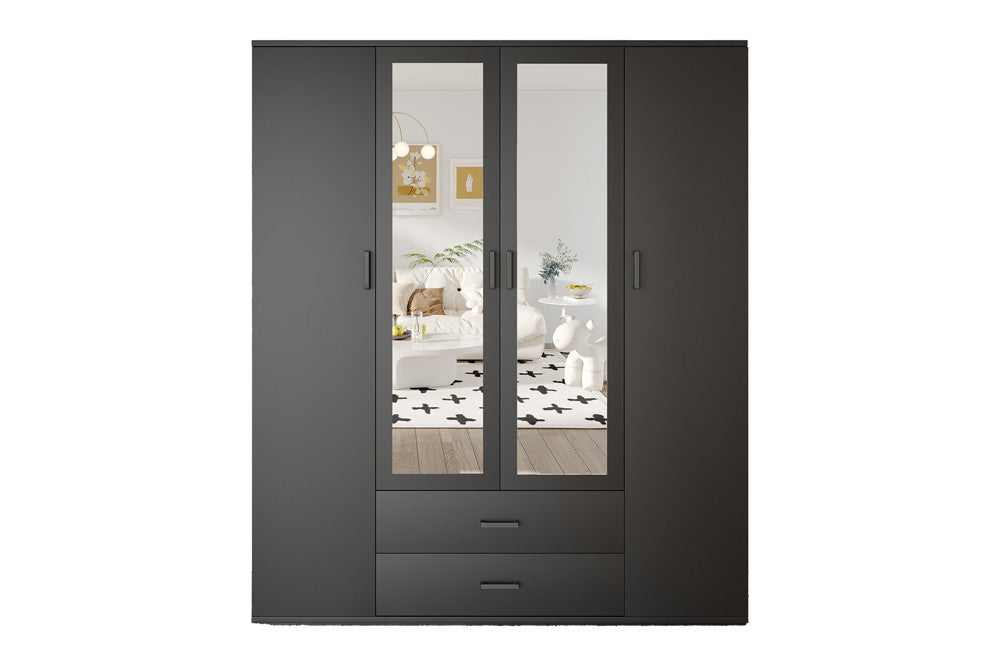 Kledingkast Urban 160 cm - 3 Varianten
