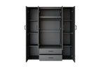 Kledingkast Urban 160 cm - 3 Varianten