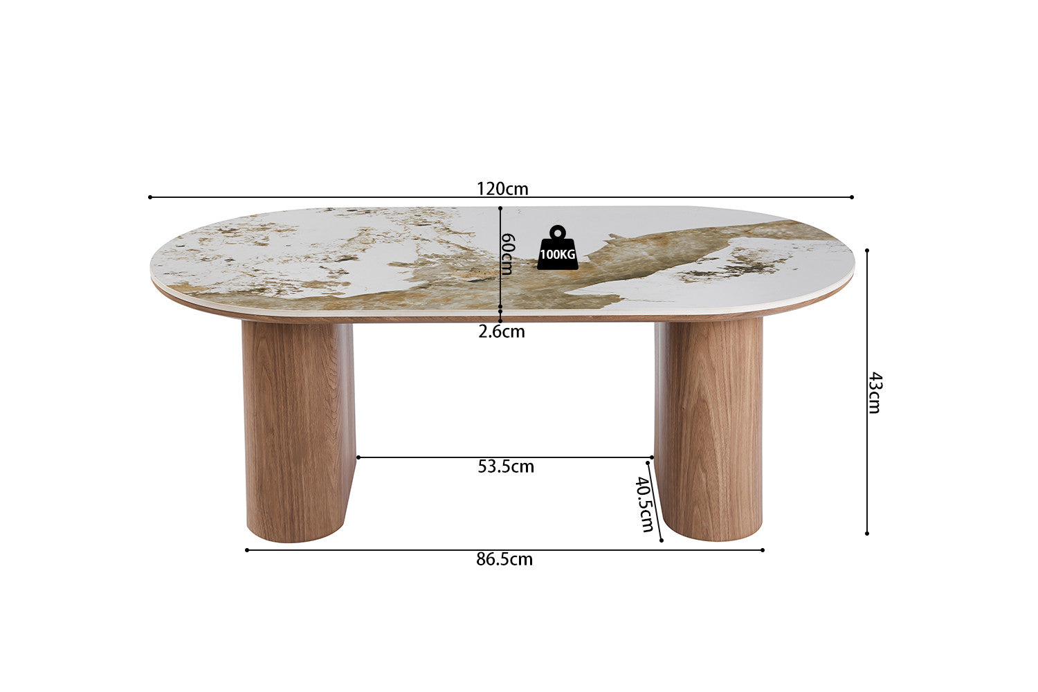 Salontafel Romy Ovaa