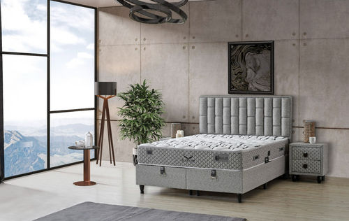 Blue life bed