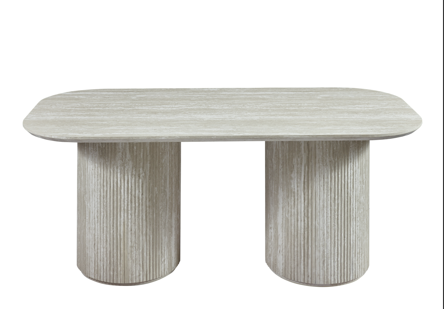 Hawai Travertin Oak Eettafel