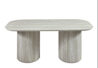 Hawai Travertin Oak Eettafel