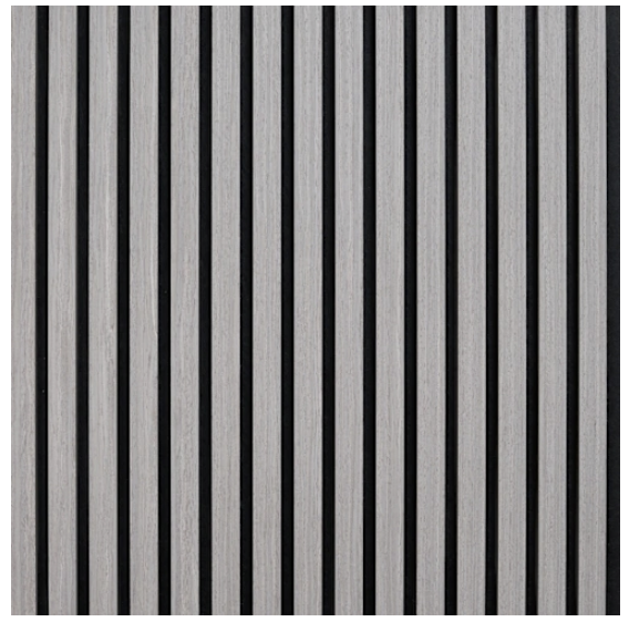 Gestreepte Wandpanelen – Grijs, Bruin, Lichtbruin & Zwart (60×240 cm)