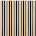 Gestreepte Wandpanelen – Grijs, Bruin, Lichtbruin & Zwart (60×240 cm)