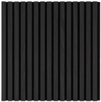 Gestreepte Wandpanelen – Grijs, Bruin, Lichtbruin & Zwart (60×240 cm)
